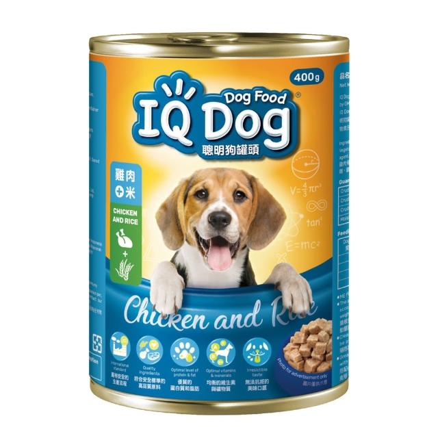【IQ DOG】聰明狗罐頭 400G x24罐(狗罐/成犬適用)