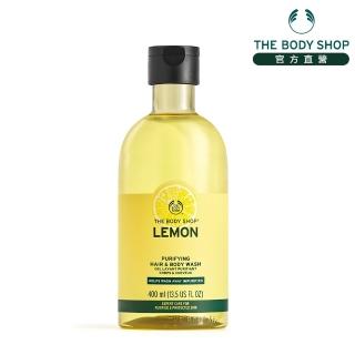 【THE BODY SHOP 美體小舖】檸檬清新淨化頭髮&身體清潔露(400ML)