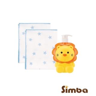 【Simba 小獅王辛巴】溫柔洗澡沐浴組(2色)
