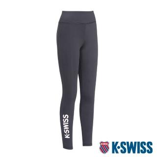 【K-SWISS】運動緊身褲 KS Legging-女-黑(195218-008)