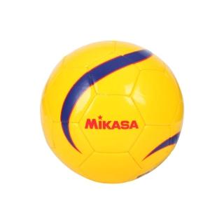 【MIKASA】合成皮手縫5人制足球-訓練 5號球 運動 黃紅藍(FSC62Y)