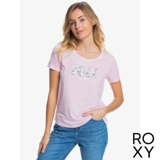 【ROXY】女款 女裝 T恤 CHASING THE SWELL B(粉紅)
