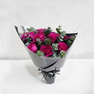 【CNFlower 西恩】盛夏桃玫 花束(送禮/買花/花禮/鮮花)