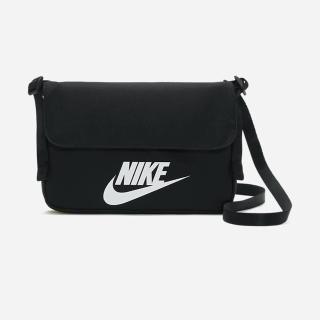 【NIKE 耐吉】NIKE Side backpack pink 學生包 側背包 小包 小廢包 休閒運動風 黑色(CW9300-010)