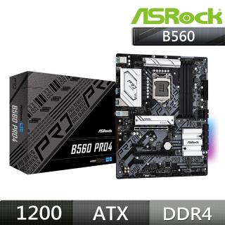 【ASRock 華擎】B560 PRO4 ATX 主機板