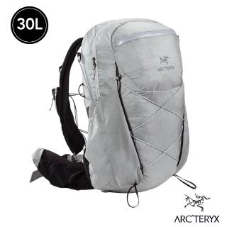 【Arcteryx 始祖鳥】男 Aerios 30L 輕量 登山 後背包(像素灰)