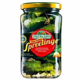 【德國Spreewaldhof】精選酸黃瓜330G(小黃瓜 德式 三明治 麵包)