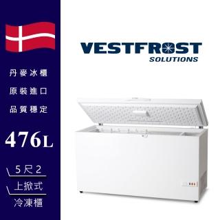 【VESTFROST】476L 丹麥原裝進口 上掀式冷凍櫃 5尺2冰櫃(HF-506)