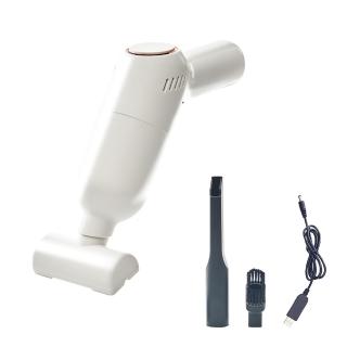 【安伯特】小旋風車用吸塵器 國家認證 一年保固-快(無線手持 車家兩用 強勁吸力 USB充電)