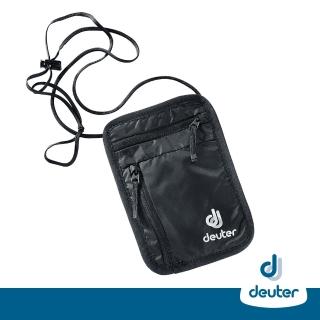 【deuter】SECURITY WALLET隱藏式錢包(3942016黑/側背貼身袋/斜背包/鑰匙包/隨身袋/證件包)