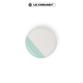 【Le Creuset】瓷器花蕾系列餐盤17cm(棉花白/甜薄荷)