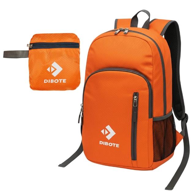 【DIBOTE 迪伯特】折疊背包15L攻頂包登山背包