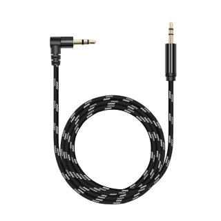 【imiia】AUX-1 1.2m L型AUX3.5mm編織音源線(3.5mm音源線)