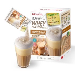 【聯華食品】乳清蛋白飲6包/盒(皇家奶茶/抹茶拿鐵/紅豆牛乳/水果優格/海鹽可可/香醇黑芝麻)