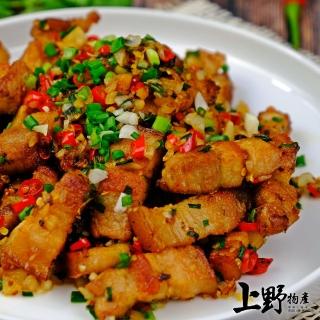 【中秋烤肉 上野物產】台灣豬 客家秘製鹹豬肉 x3片(300g土10%/片 烤肉組 燒肉)
