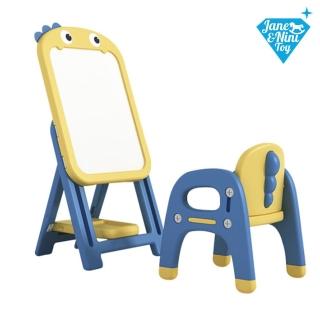 【JN.Toy】兒童磁性白板畫板組(恐龍)