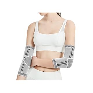 【XA】艾草款石墨烯護肘SMXHZ一雙入(遠紅外線/升溫發熱/循環熱能/羽毛球/護肘/手肘/運動/特降)