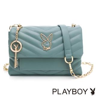 【PLAYBOY】翻蓋斜背包