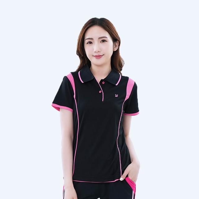【遊遍天下】MIT女款顯瘦涼感吸濕排汗抗UV防曬機能POLO衫(M-5L 大尺碼)