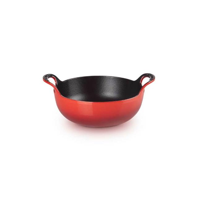Le Creuset】琺瑯鑄鐵鍋巴蒂鍋20cm(櫻桃紅/加勒比海藍/貝殼粉3色選1