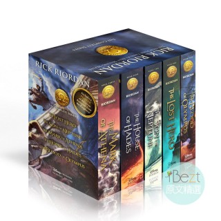 【iBezT】The Heroes of Olympus Boxed Set(「亞馬遜網路書店」2007年最佳圖書獎)