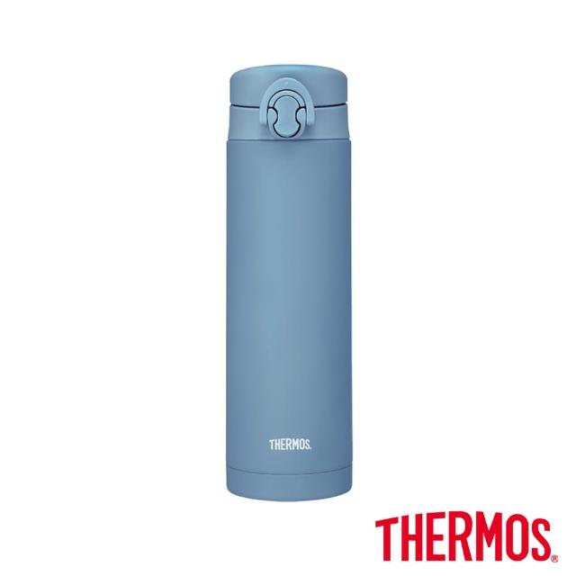【THERMOS膳魔師】買1送1_不鏽鋼彈蓋真空保溫杯500ml(JNF-502+JNF-502)