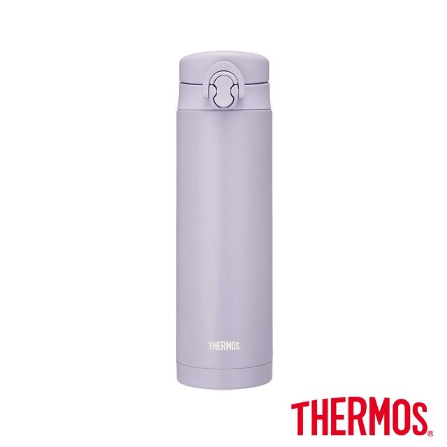 【THERMOS膳魔師】買1送1_不鏽鋼彈蓋真空保溫杯500ml(JNF-502+JNF-502)