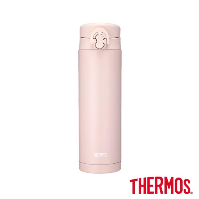 【THERMOS膳魔師】買1送1_不鏽鋼彈蓋真空保溫杯500ml(JNF-502+JNF-502)
