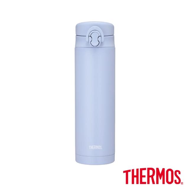 【THERMOS膳魔師】買1送1_不鏽鋼彈蓋真空保溫杯500ml(JNF-502+JNF-502)