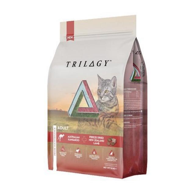 【TRILOGY 奇境】無穀全貓糧300g*3包組(鮮肉乾糧+原肉凍乾) (貓糧、貓飼料、貓乾糧)