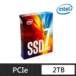 【Intel 英特爾】Intel 7600P 2TB PCIe M.2 固態硬碟(SSDPEKKF020T8X1)