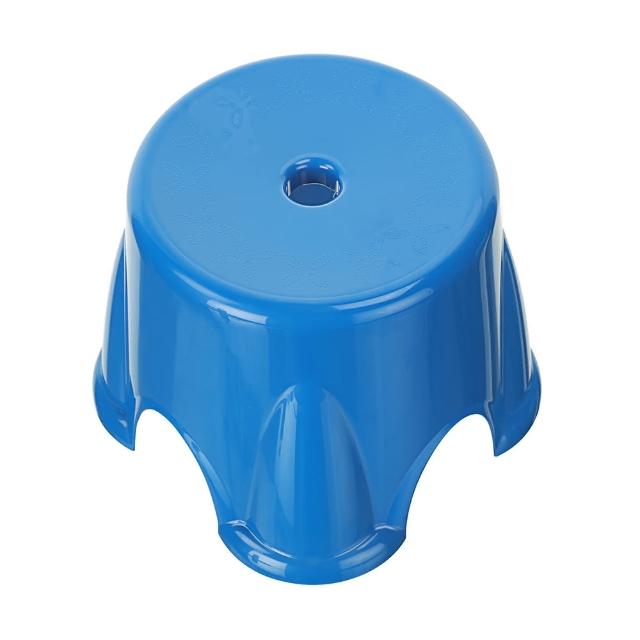 【KEYWAY 聯府】大旺來圓椅-2入 藍/綠/橘(矮凳 塑膠椅 MIT台灣製造)