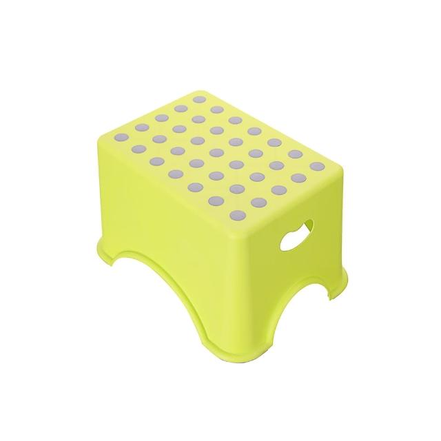 【KEYWAY 聯府】中點點止滑椅-4入 紅/藍/綠(矮凳 塑膠椅 MIT台灣製造)