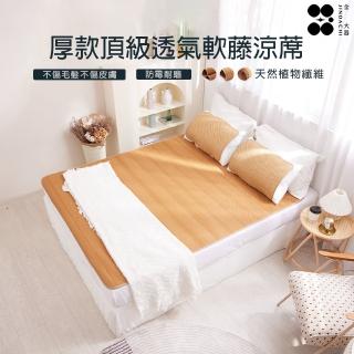 【Jindachi金大器】6尺雙人加大 頂級直條紋紙纖蓆 御用台灣蓆 3D透氣蜂巢 涼感 透氣 不夾髮膚 涼蓆涼墊推薦