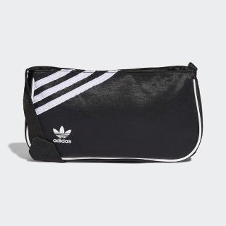 【adidas 愛迪達】MINI AIRLINER BAG 黑色 迷你包(GN2097)