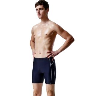 【沙兒斯】側邊對稱紋飾中長五分男泳褲(泳褲)