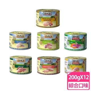 【MACS 德國馬克】無穀主食貓罐200g(12罐組)