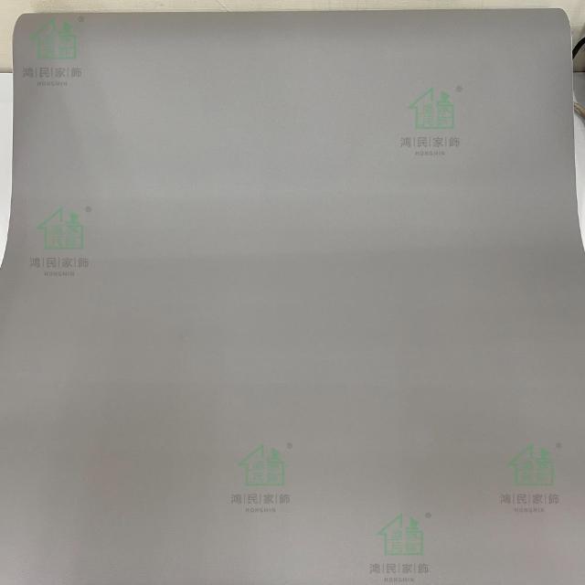 【鴻民壁紙】馬卡龍PVC消光防水自黏壁紙(防水 自帶背膠 莫蘭迪色牆 一撕即貼)