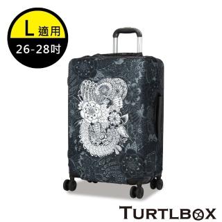 【TURTLBOX 特托堡斯】耐磨 托運套 防刮 託運套 保護套 防塵套 L號(設計師款 任選)