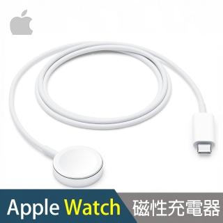 【Apple 蘋果】Apple Watch 磁性充電器對 USB-C 連接線 1 公尺(MLWJ3TA/A)