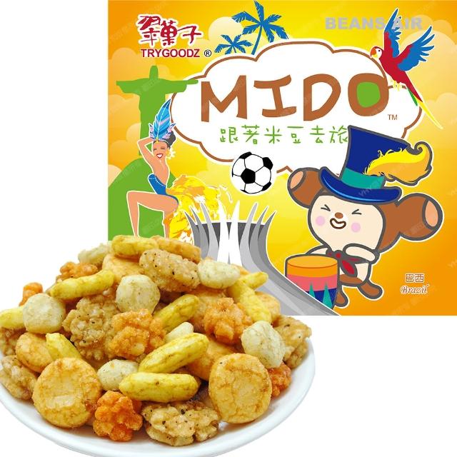 【豆之家】翠果子-MIDO航空米果 4袋組(頭等艙/商務艙/經濟艙/日式綜合米果/相撲米果)