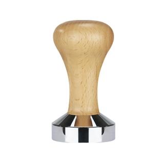【Canko康扣】不鏽鋼木桿咖啡粉填壓器/壓粉器/壓粉槌(51mm)