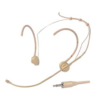 【JYC Music】嚴選Q-F035N頭戴式麥克風-迷你款膚色/全指向性/3.5mm耳機接口適用