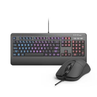 【Azio】KB530抗菌可水洗鍵盤+MS530抗菌可水洗滑鼠