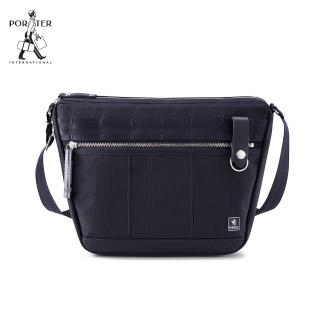 【PORTER INTERNATIONAL】NEW HEAT造型斜背包(深藍)