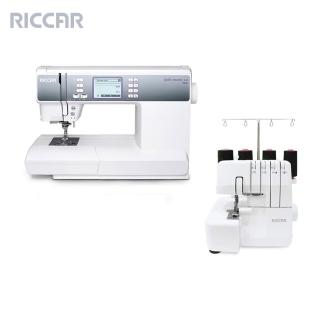 【限量組合 日本RICCAR立家】Quilt Creative 2.0電腦縫紉機+LB42B拷克機