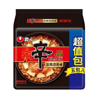【NONG SHIM】農心 頂級辛拉麵超值包5入-豆腐泡菜味(635g)