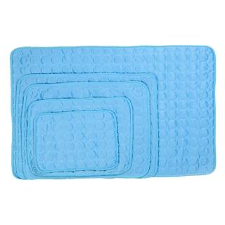 【Finger Pop 指選好物】涼感寵物墊-M(冰絲降溫涼感面料 涼感寵物墊 寵物散熱墊 寵物涼墊)