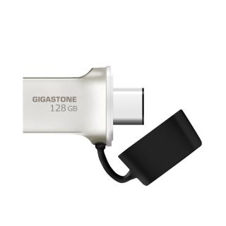 【Gigastone 立達國際】128GB USB3.2 Type-C OTG 雙介面金屬隨身碟UC-5400(128G高速隨身碟/iPhone17適用)