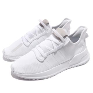 【adidas 愛迪達】慢跑鞋 U_Path Run 運動 男女鞋 愛迪達 輕量 透氣 舒適 情侶鞋 穿搭 白(G27637)